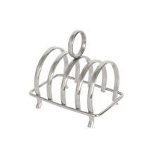 1x Stainless Steel Toast Rack