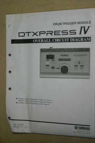 Yamaha dtxpress drum - dtxpress, iv