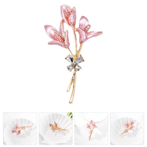 Lily flower brooch pin for - brooch,