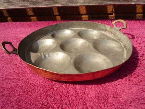 Vintage french copper - copper, hole