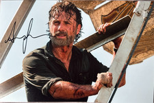Andrew Lincoln Hand Signed