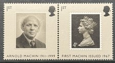 GB 2007 QEII Arnold Machin
