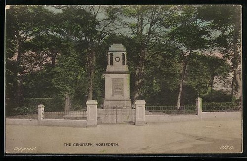 Horsforth the cenotaph - horsforth,,