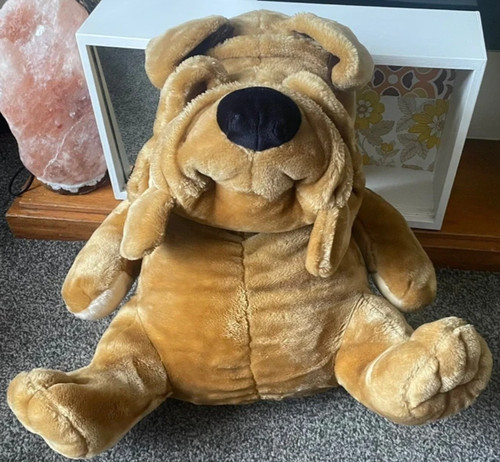 Large lovely dog teddy - large,