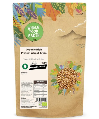 Organic wheat grain - wheat,