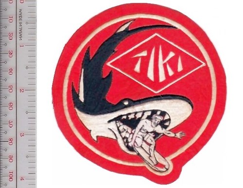 Surfing patch tiki surfboards - patch,