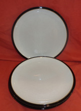 Denby Stoneware Black Pepper Salad Side Plate x 3 23 cm