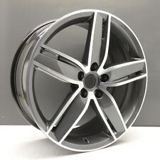AUDI S3 8V SALOON 19" ALLOY WHEEL RIM DIAMOND CUT 8J OEM 8V0601025AS GENUINE X1