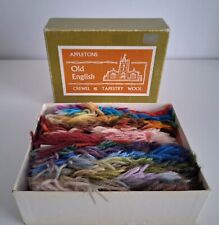 Appletons Colour Chart Swatches Old English Crewel & Tapestry Wool Vintage