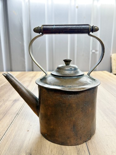 Antique georgian copper - antique, tea