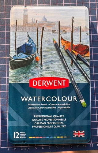 Derwent watercolour pencils