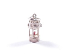 Vintage Nuvo Lamp Charm 925