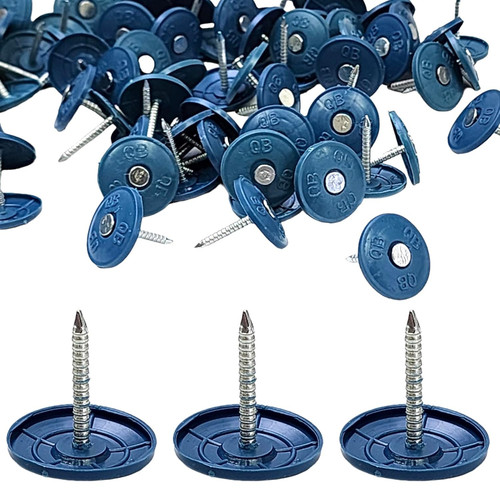 Round plastic cap - (100,
