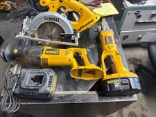 Lot of 18 Volt Dewalt Tools