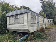 Static caravan with free tabbert caravan, only £5, bargain, buyer collects.