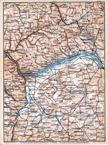 Rhine mainz bingen lorch 1888 - mainz,