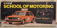Vtg Corgi School Of Motoring Remote Control Car In Original Box Semi-Working