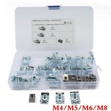 50Pcs Car U Nuts Speed