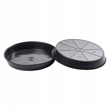 Black round plastic - plastic, water