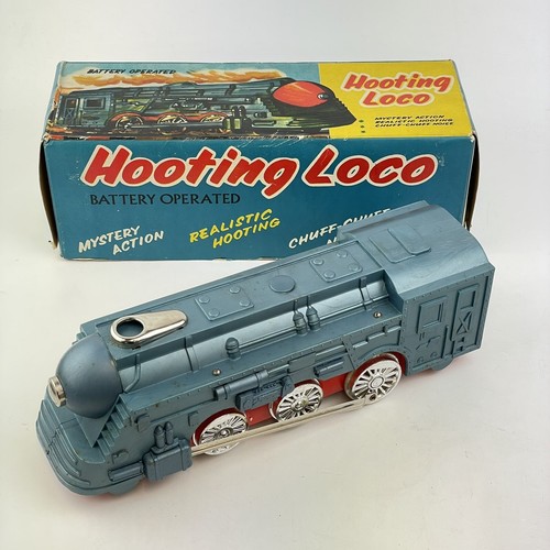 Vintage boxed hooting loco - vintage,