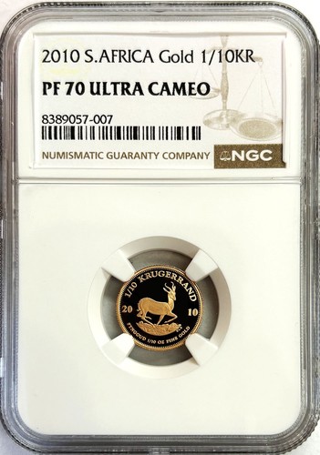 2010 gold south africa oz - gold, 1/10