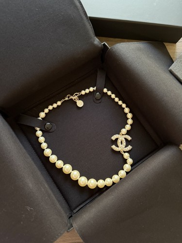 Chanel pearl and crystal - chanel,