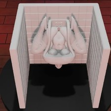 Urinal woman Pen Holder Sexy