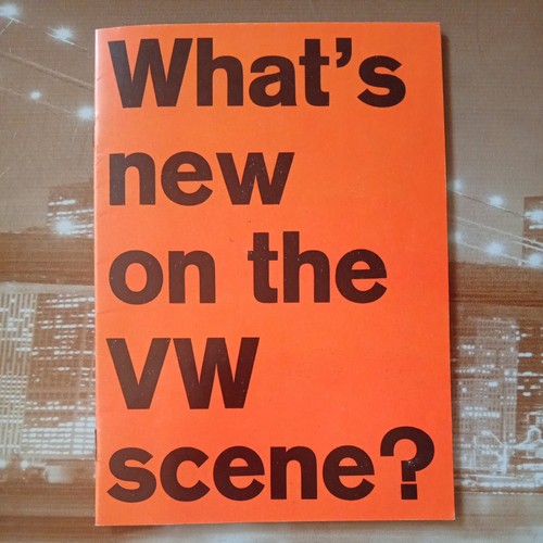What new the vw - new, on