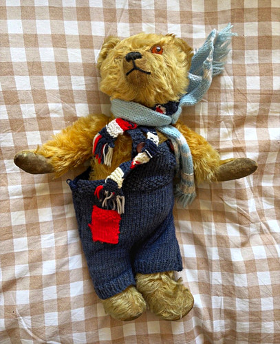 Vintage chiltern teddy bear - chiltern,