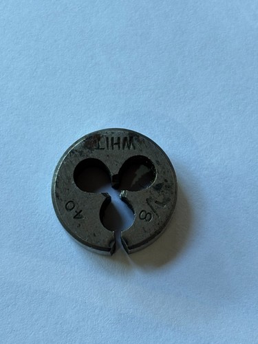 Whitworth 8th inch - 1/8th, threading