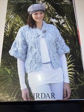 Sirdar Big Softie Knitting Pattern, Ladies Cardigan