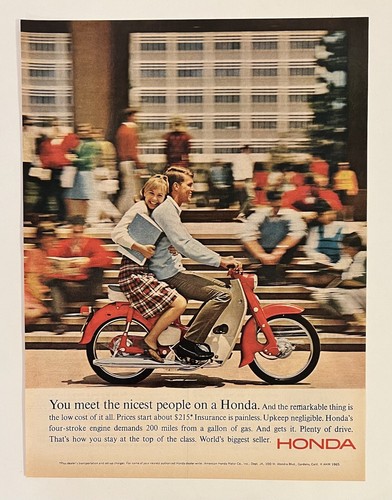 Honda 1965 life print add - 1965,
