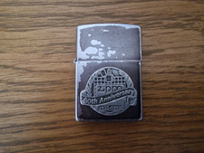 Zippo silver 60th anniversary petrol lighter