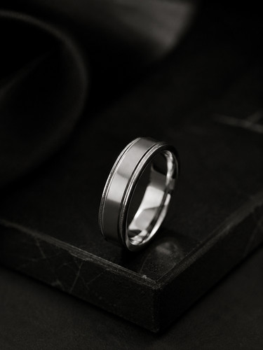 Plain men ring sterling - plain, ring,