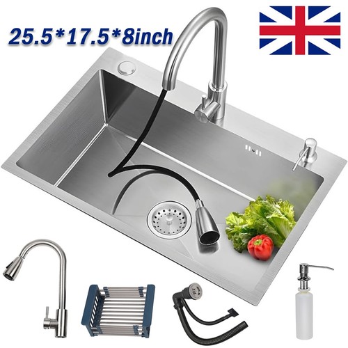 68cm kitchen sink top mount - 68cm,