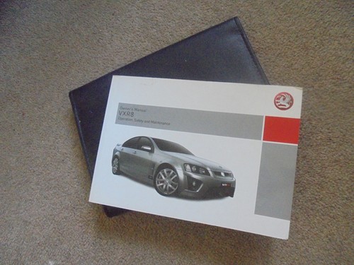 Vauxhall vxr8 handbook - vauxhall,
