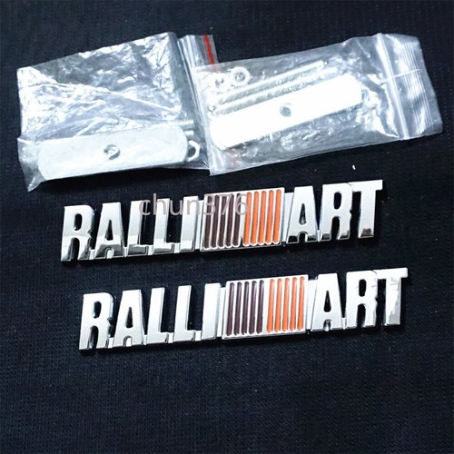 Chrome ralli art orange - 2x,