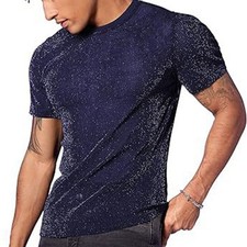 Elegant Black Sequin Shiny