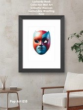 Luchardo Mask Collection Wall