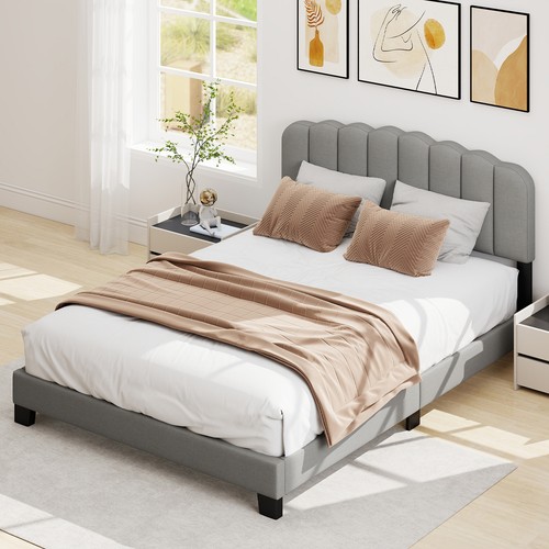 Double size bed frame mattress - bed,