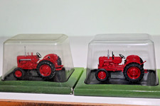 TWO HACHETTE 1:43 TRACTORS -