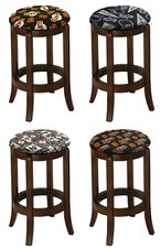 MLB Wood Bar Stool 24" or 29"