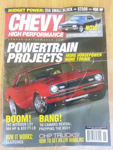 Chevy high performance - chevy,