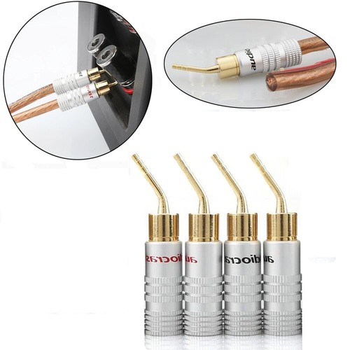 4pcs gold plated - plated, banana