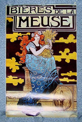 1974 athena poster french beer - 1974,