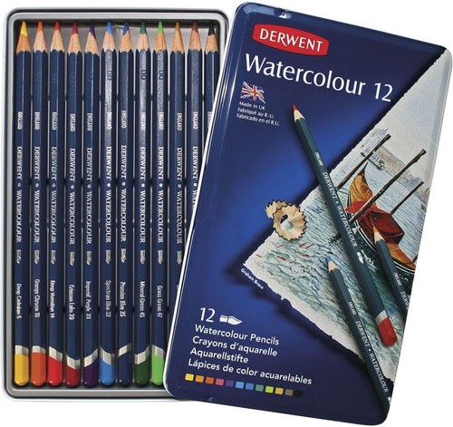 Derwent watercolour tin - watercolour,