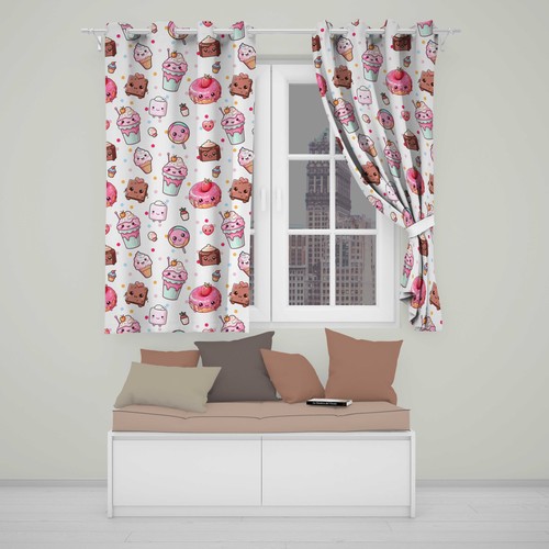 Blackout eyelet curtains - eyelet,