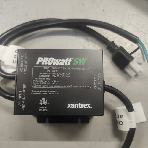 Xantrex prowatt auto - xantrex,