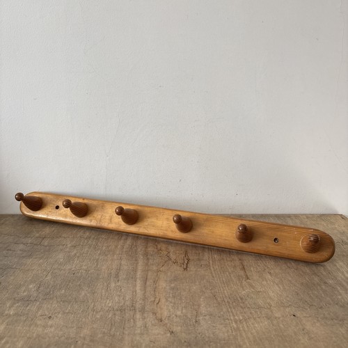 Vintage pine wooden - pine, coat