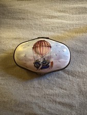 Limoges Enamel Box Celebrating